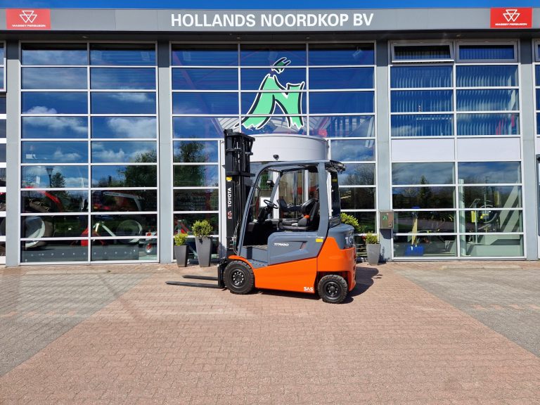 Toyota Traigo80 9FBMK25T elektrische vorkheftruck | 4.000mm mast | Kruishendels